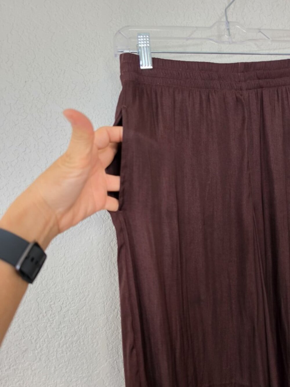 Philosophy Republic Clothing Womens Brown Pleated Wide-Leg Pull-On Pants Size S - Picture 5 of 8